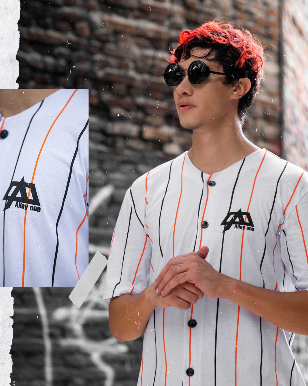 Camiseta Baseball - First Time - Alleyoop