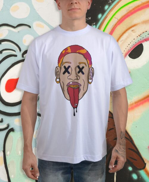 camiseta-Dennis-Rodman-streetwear-legends-alleyoop-branca